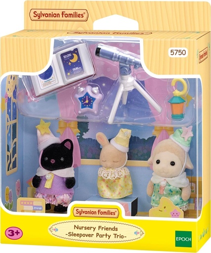 [5054131057506] Amigos de la guarderia Fiesta de Pijamas Sylvanian Families