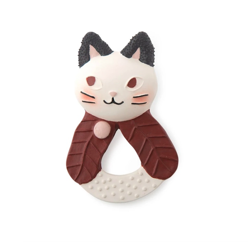 [715371] Cat rubber ring Après la pluie Moulin Roty