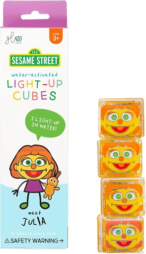 [850016823304] 4 cubos Iluminados Act. por Agua - Julia Glo Pals