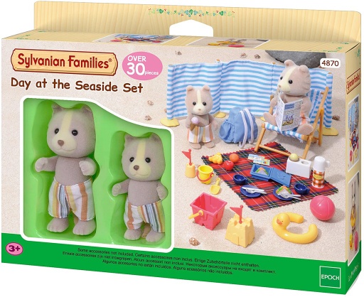 [4870] Day at the seaside set Sylvanian Families