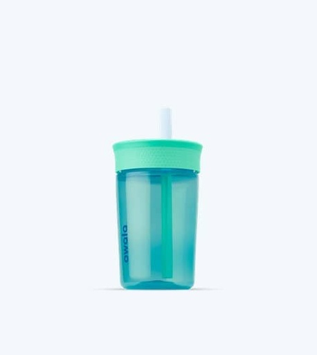 [847280081363] Vaso con sorbito Verde Agua/Celeste Owala