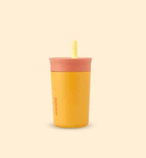 [847280078226] Vaso termico con sorbito Acero inoxidable Naranja Owala