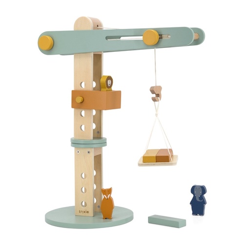 [36-738] Wooden Construction Crane Trixie