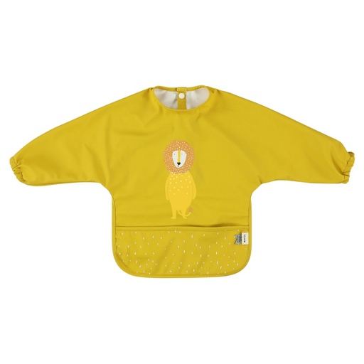 [96-327] Waterproof Long Sleeve Babero - Mr. Lion Trixie