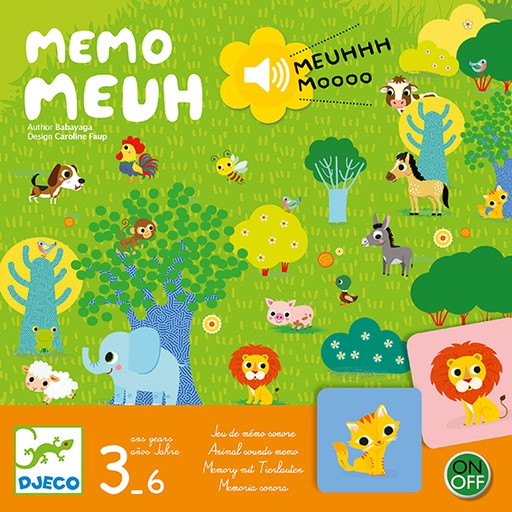 [DJ08482] Memo Meuh Djeco