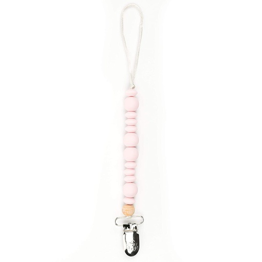 [819158027674] Clip para chupete rosa pastel BELLA TUNNO