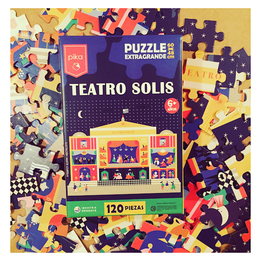 [PIKA13] Puzzles Teatro Solis 120pz Pika