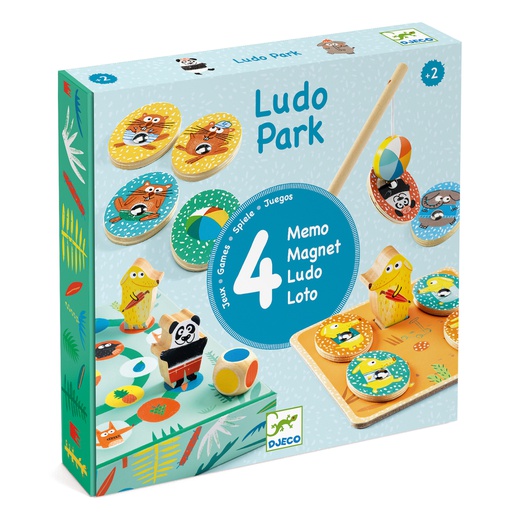 [DJ01698] Ludopark - 4 Games Djeco