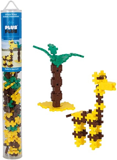 [4090PP] Plus Plus Giraffe 100 Pcs Tube Plus Plus