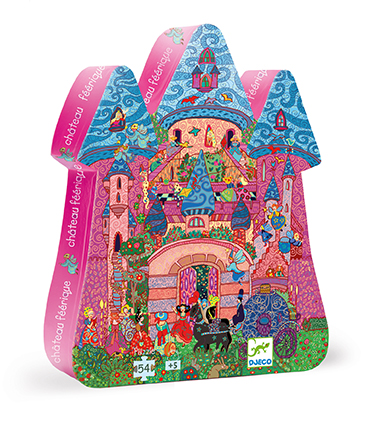 [DJ07246] The Fairy Castle - 54 Pcs Djeco