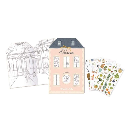 [642544] Cuaderno Pegatinas Parisinas - 20 P Moulin Roty