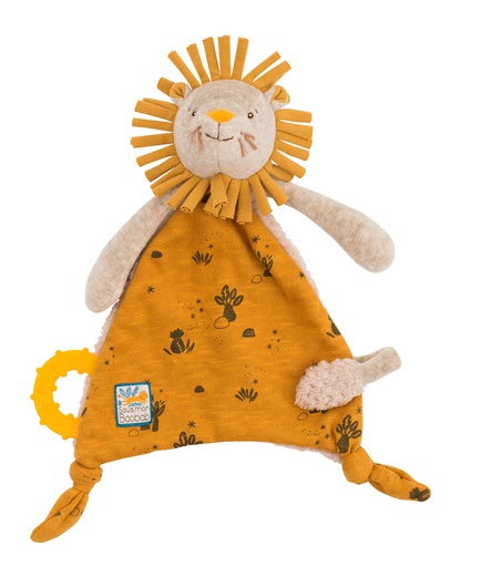 [669015] Doudou Porta-Chupete Lion Baobab Moulin Roty