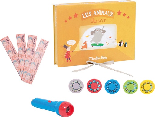 [711089] Caja Del Cine Animales Pequeñas Maravillas Moulin Roty