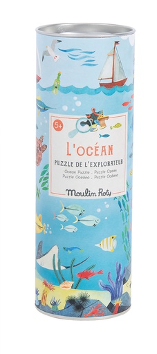 [712409] Puzzle (96Pcs) Le Ocean Moulin Roty