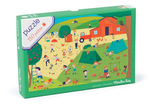 [713140] Puzzle En El Campo (150 Piezas) Moulin Roty