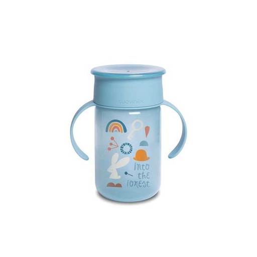 [8426420070157] Vaso 360° - 340Ml +12M  Celeste Suavinex