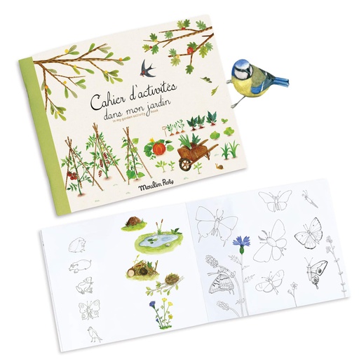 [712601] Activity booklet (36 p.) Le jardin du moulin Moulin Roty