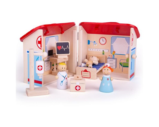 [691621006825] Mi mini hospital Bigjigs