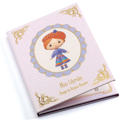 [DJ06981] Miss Lilyruby - Stickers removable Djeco